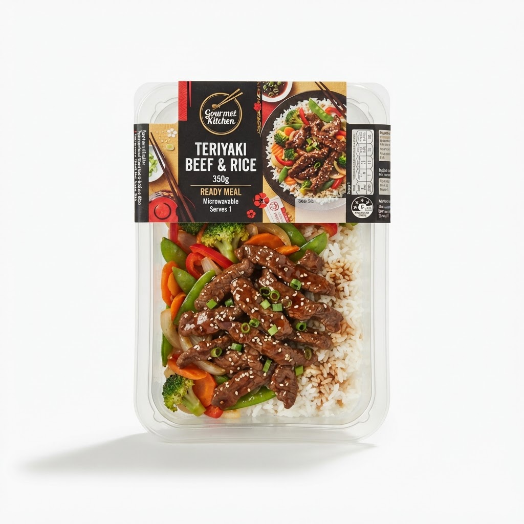 Gourmet Teriyaki Beef & Rice