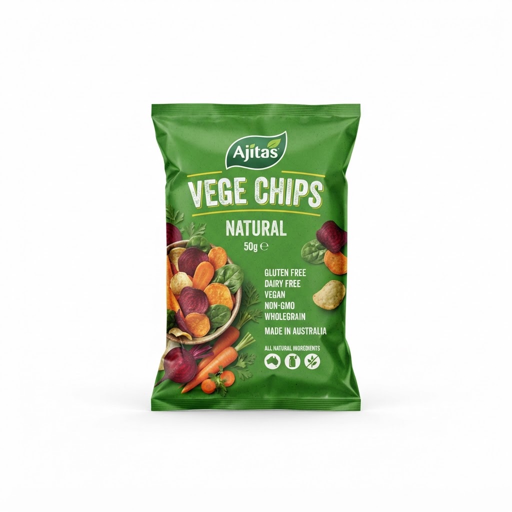 Ajitas Vege Chips Natural