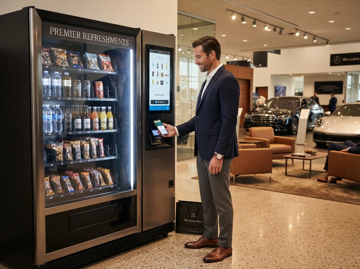 Car Dealerships & Customer Waiting Lounges