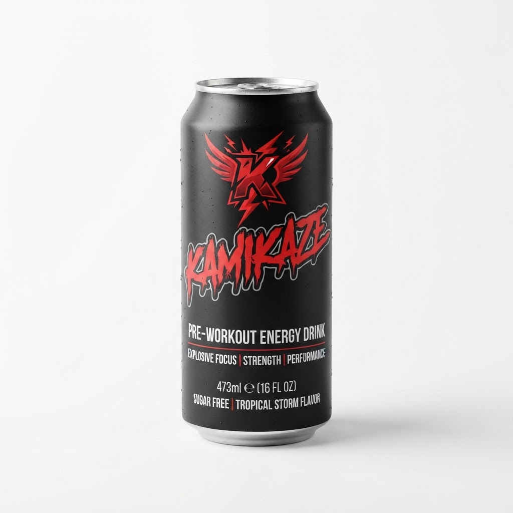 Kamikaze Pre-Workout Can