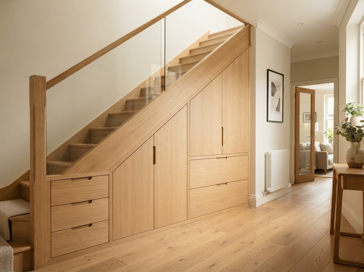 Bespoke Under-Stairs Storage & Built-In Drawers
