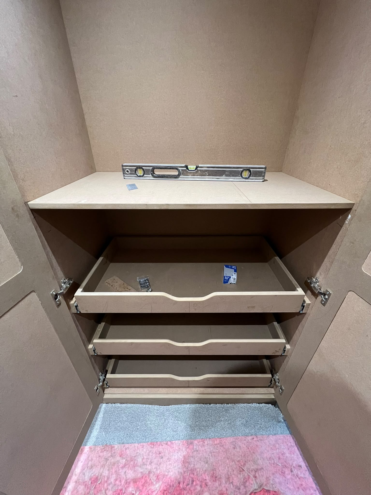 Precision fitted wardrobe interior drawers — Andover