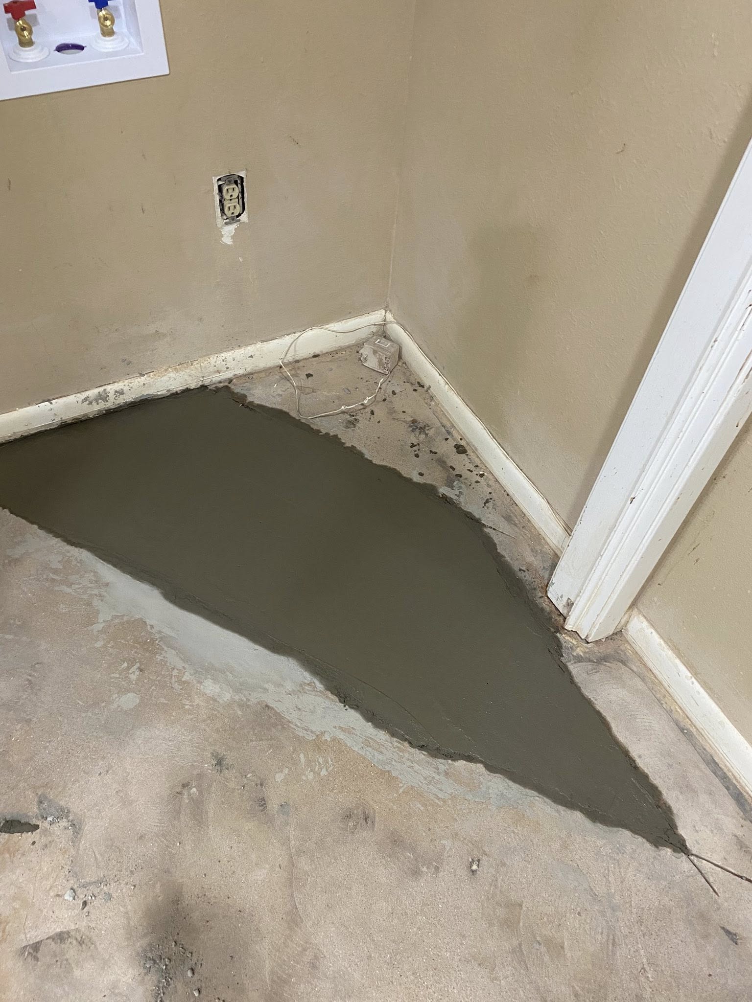 Concrete walkway and entryway restoration in Wichita Falls, TX