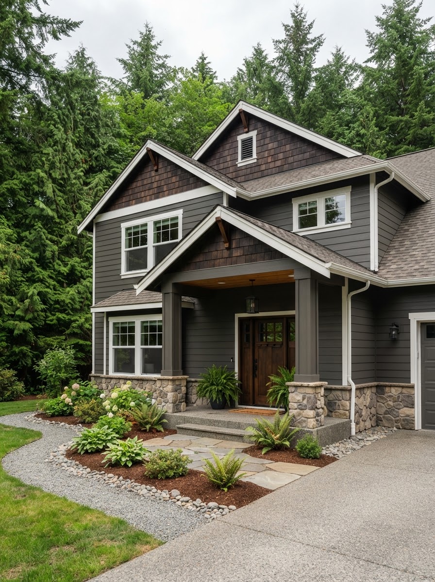 Exterior painting project in Lake Stevens
