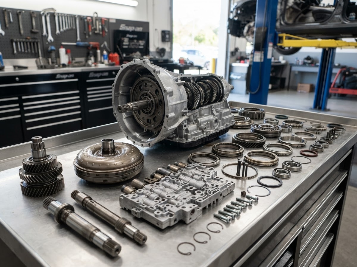 Precision transmission repair and service at PAC Automotive