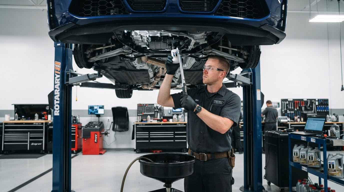 PAC Automotive Precision Synthetic Oil Service