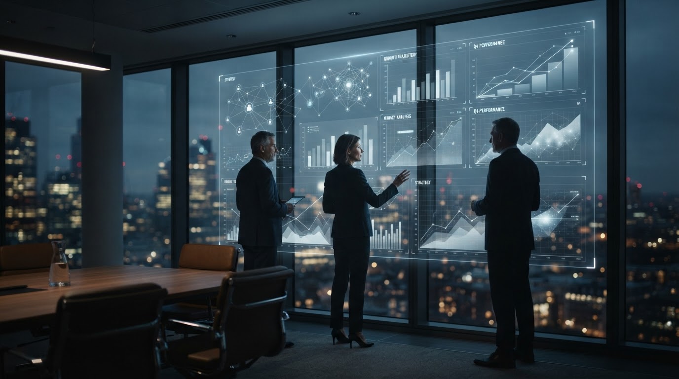 XMZ Enterprises consultants reviewing business strategy