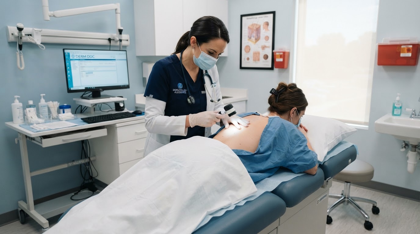 What Happens During a Professional Skin Cancer Screening