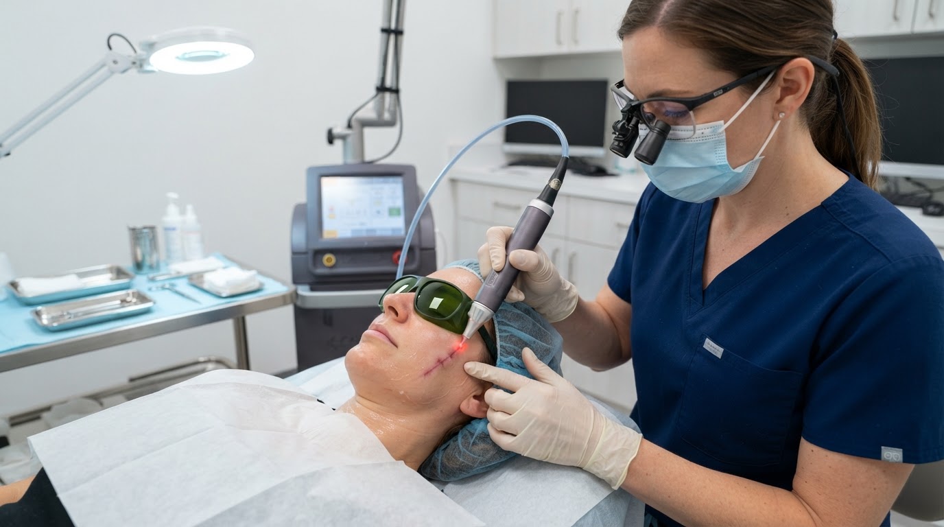 Healing After Skin Cancer Surgery: Scar Care, Lasers & Aesthetic Reconstruction