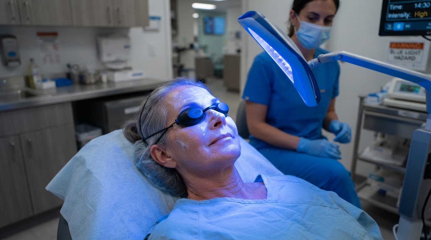 Eradicating Precancerous Spots: Liquid Nitrogen vs. Photodynamic Field Therapy