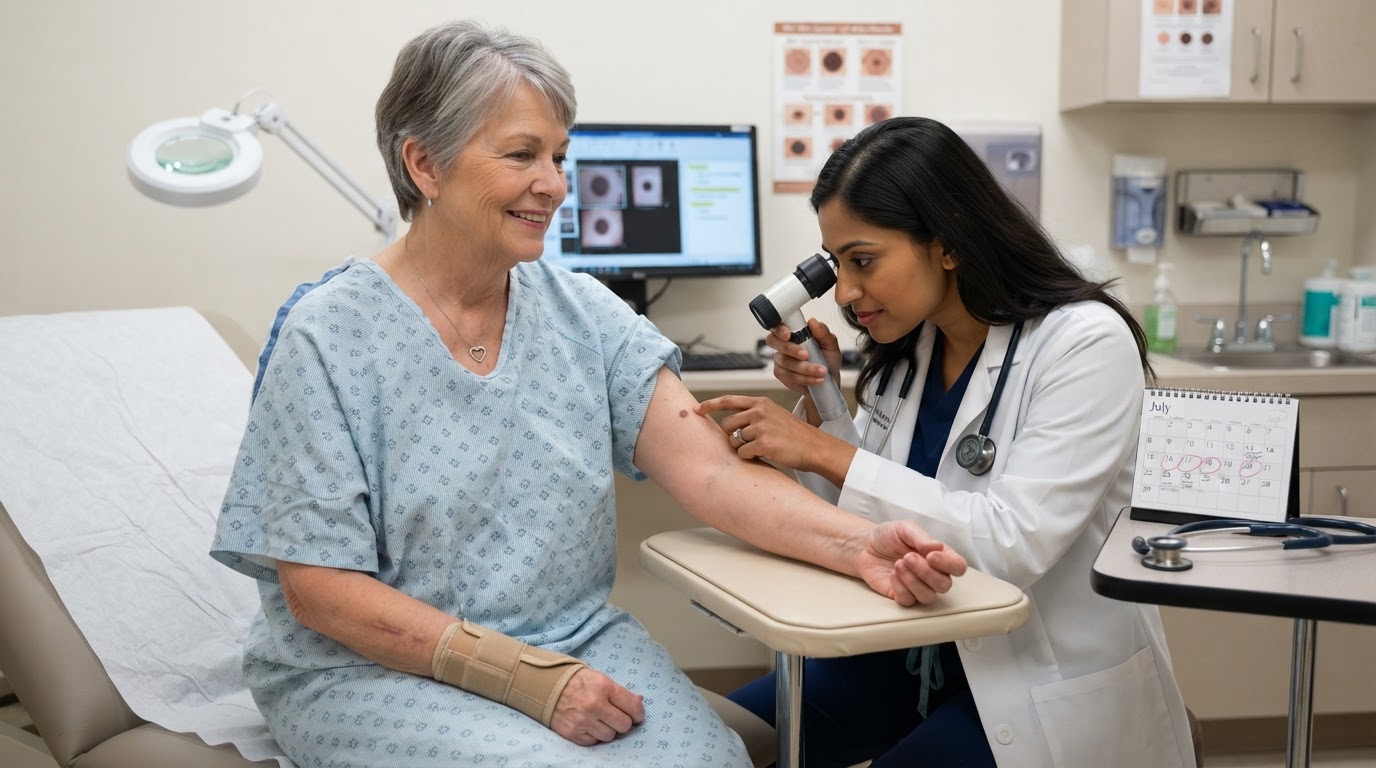 High-Risk Skin Cancer Surveillance in Organ Transplant Recipients