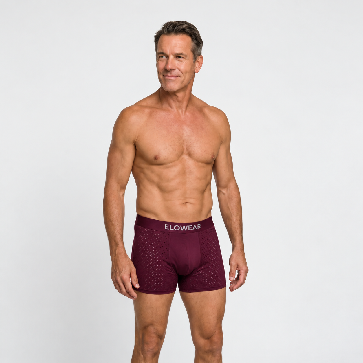 Elowear Bambukalsonger på modell – Perfekt passform