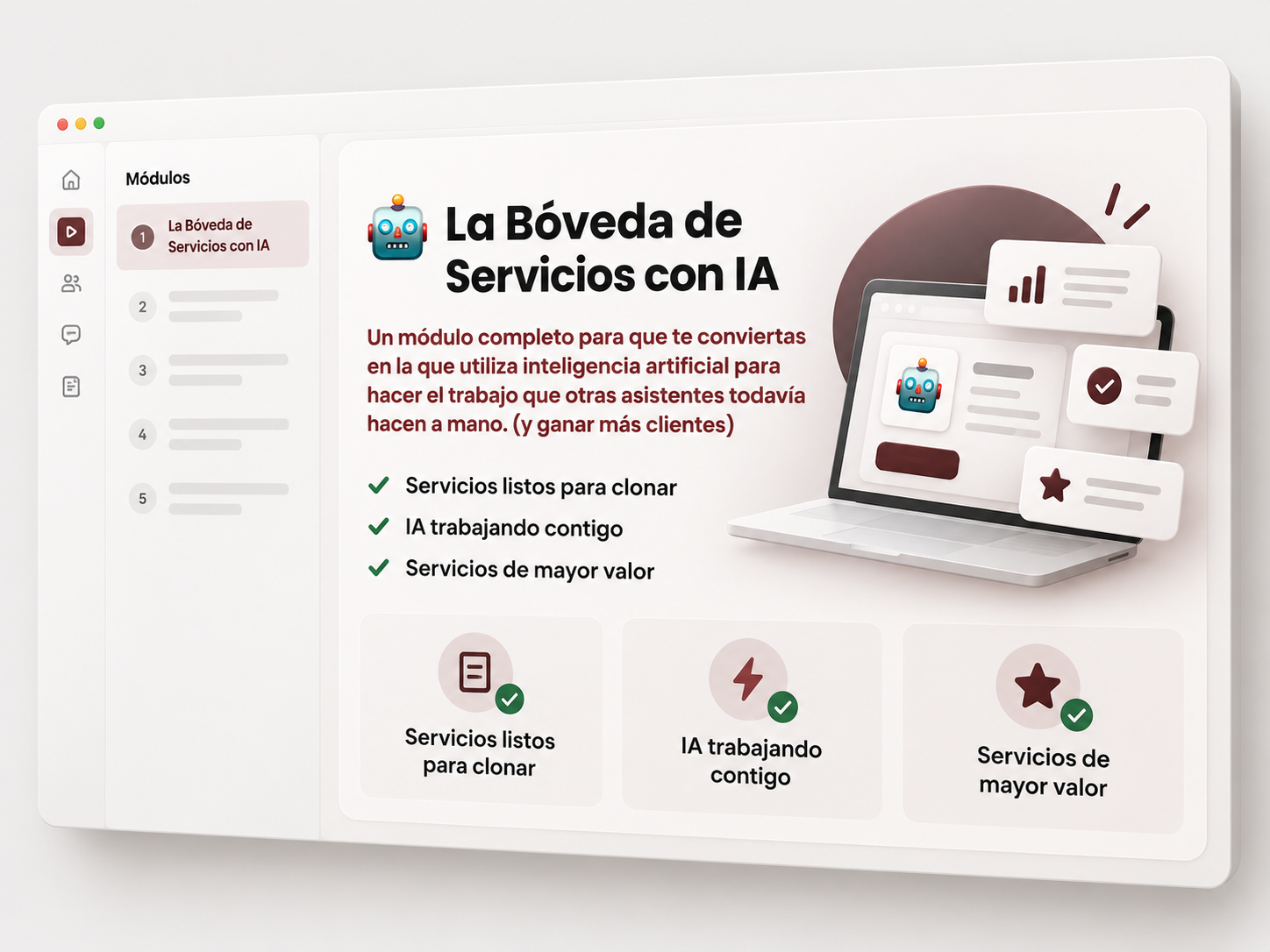 La Bóveda de Servicios con IA