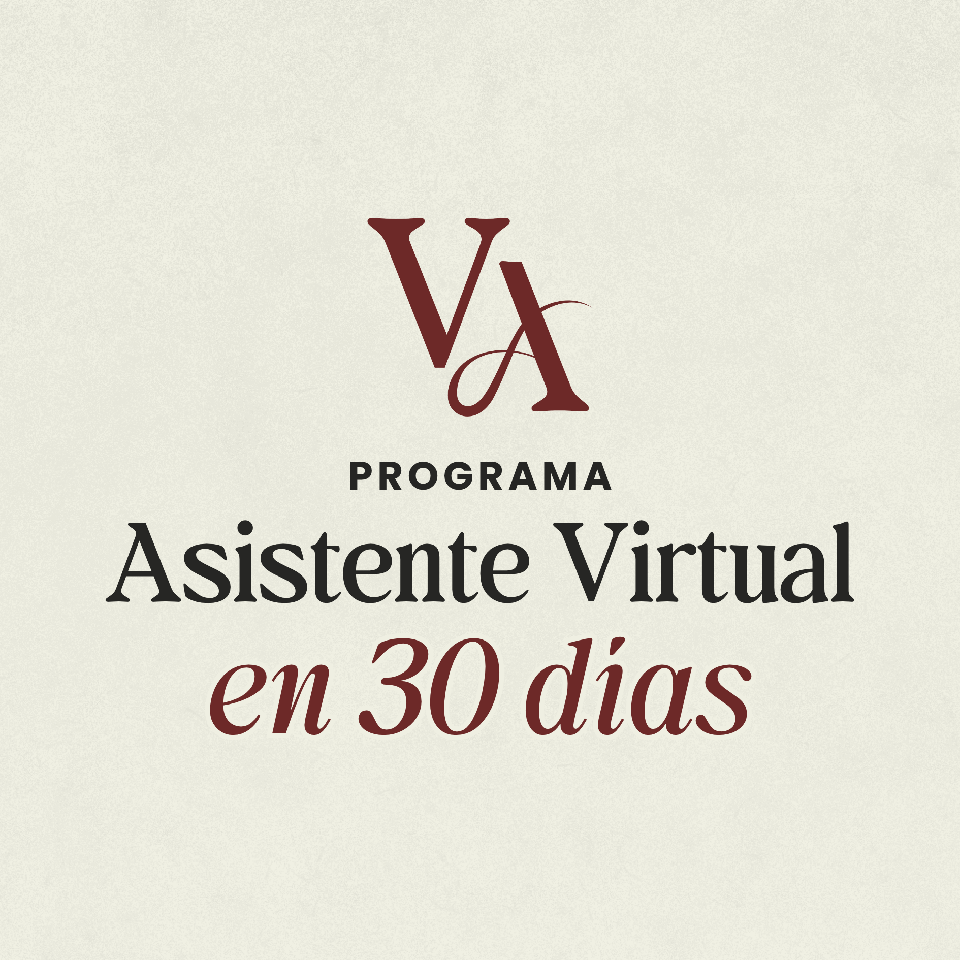 Programa Asistente Virtual en 30 Días