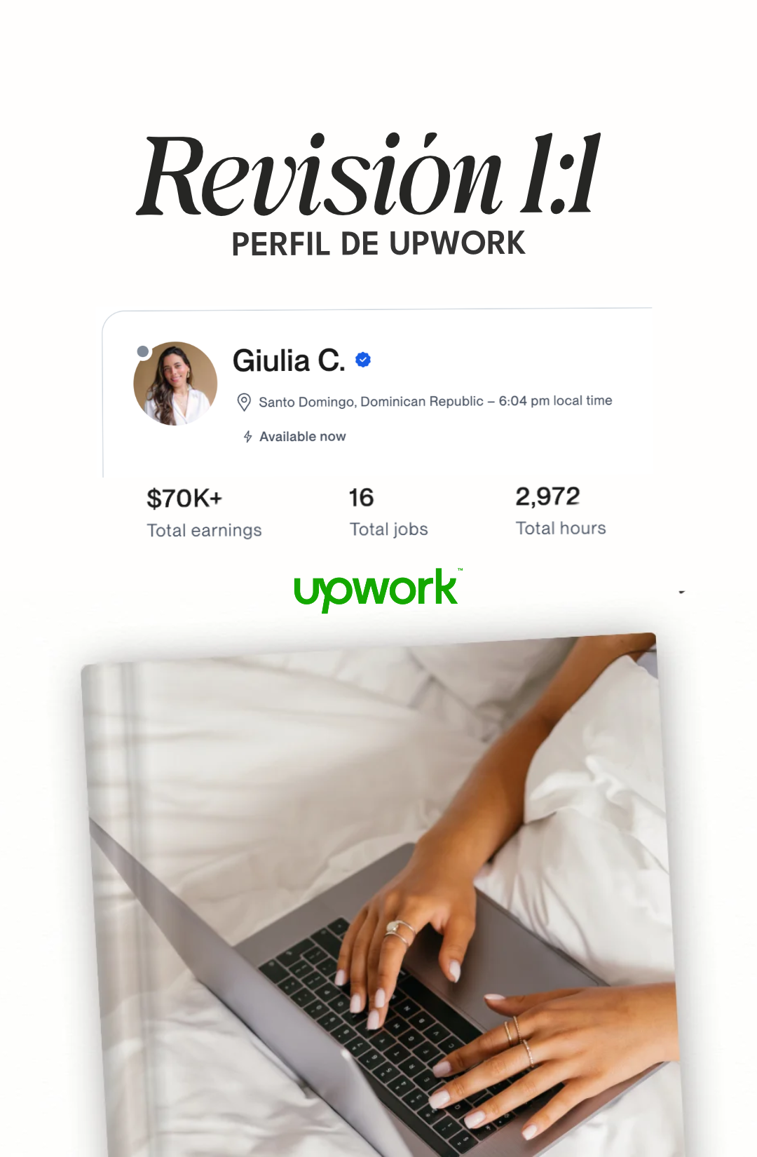 Revisión 1:1 Perfil de Upwork
