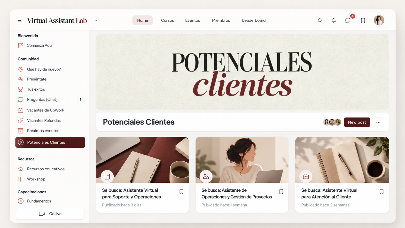 Acceso al Círculo de Clientes Exclusivos