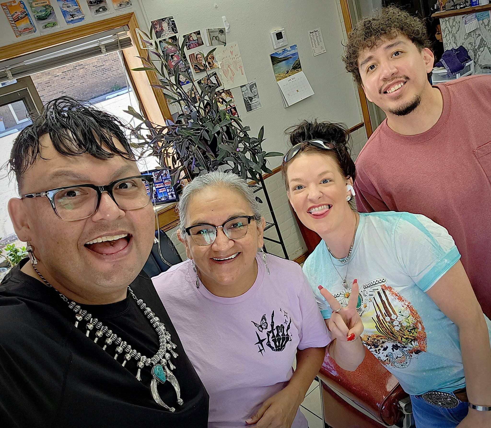 Smiles in the shop • Four decades of family & regulars