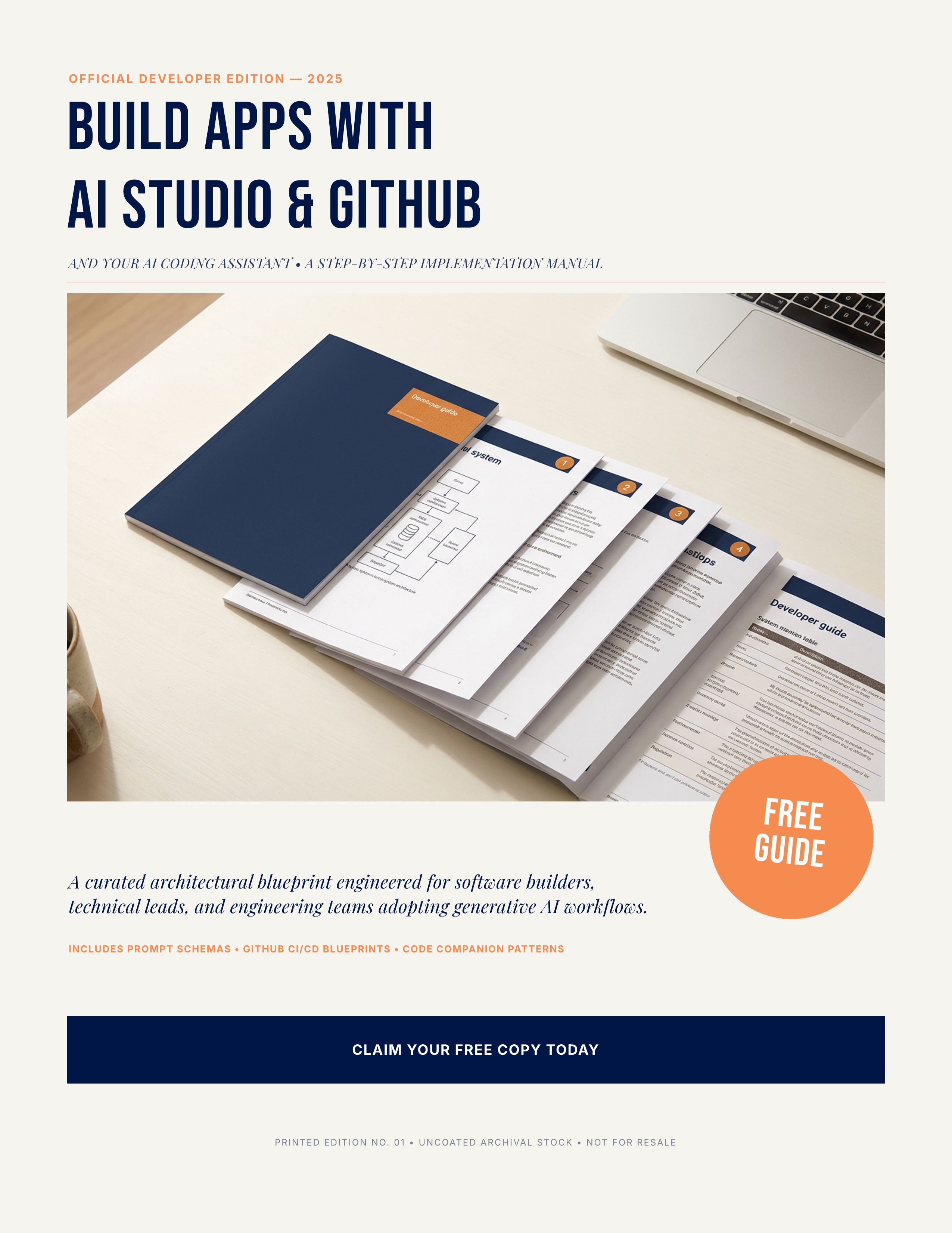 Build Apps with AI Studio & GitHub guide preview