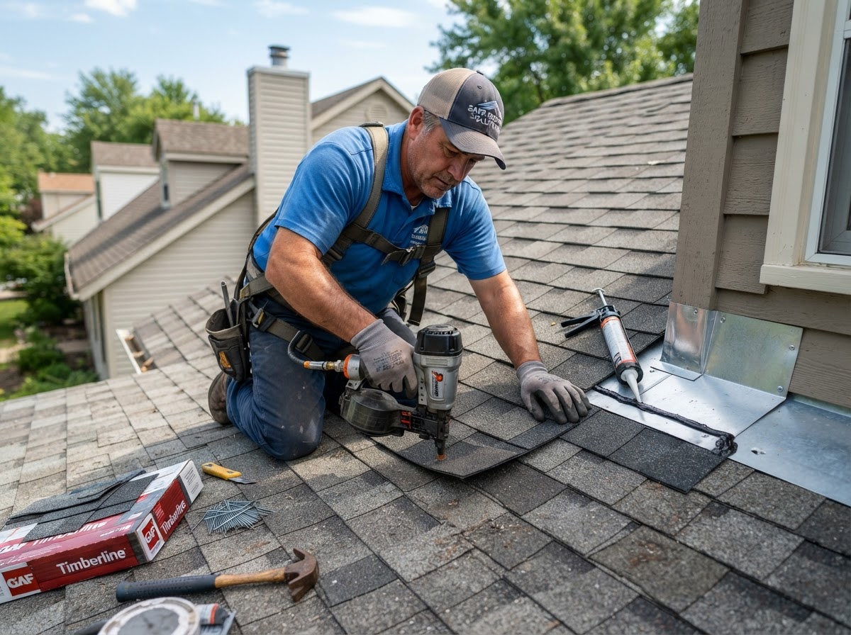 Roofing repair and installation by Falcon Home Solutions