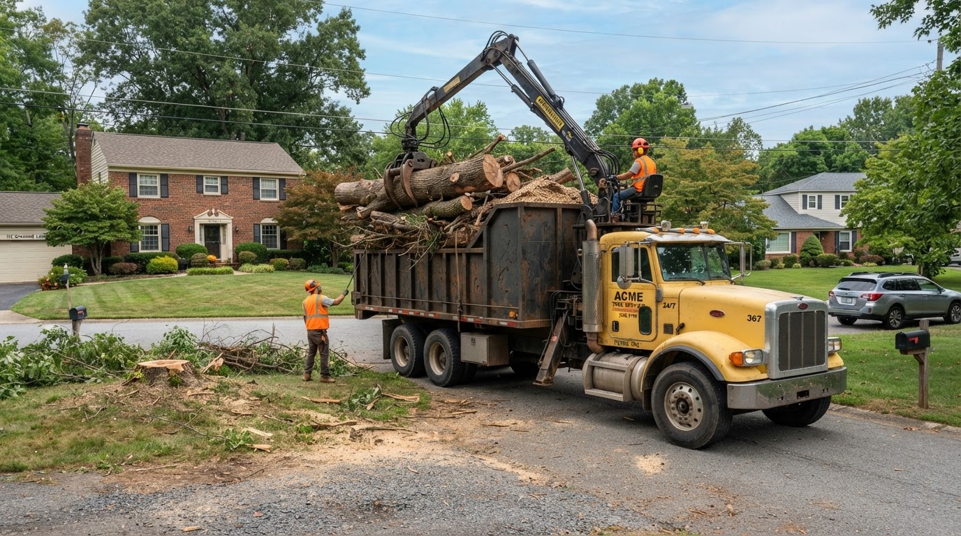 Debris hauling