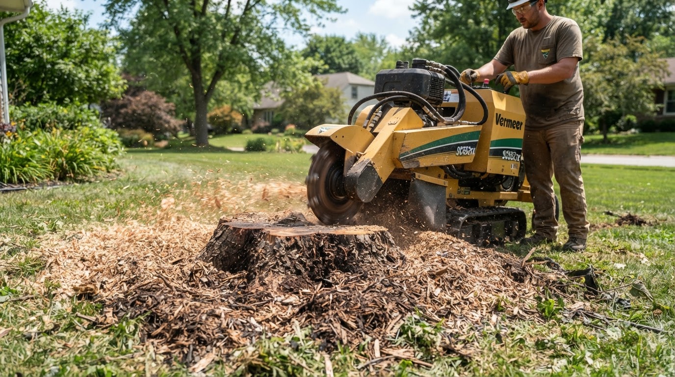 Stump removal / stump grinding