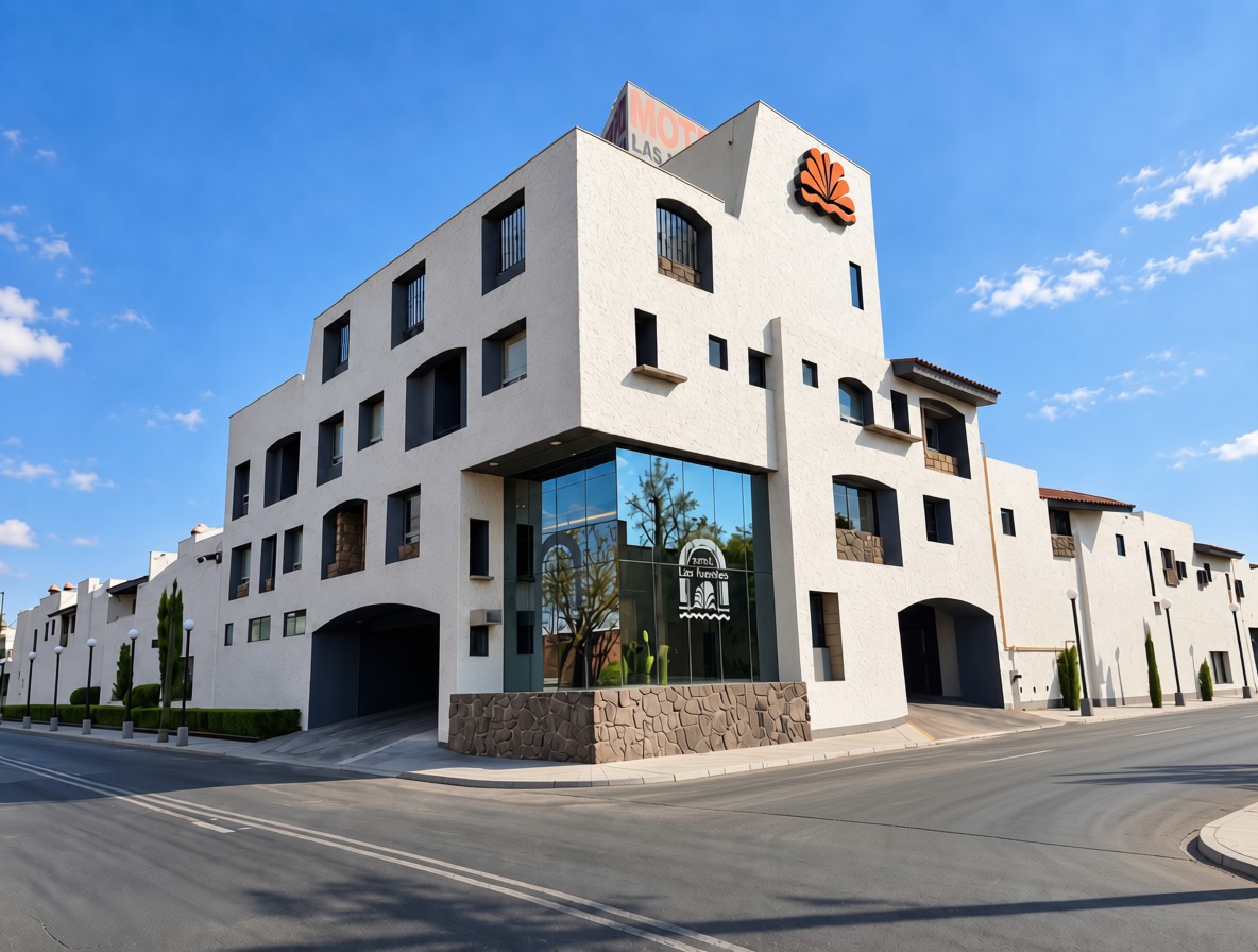 Fachada Motel Suites Las Fuentes