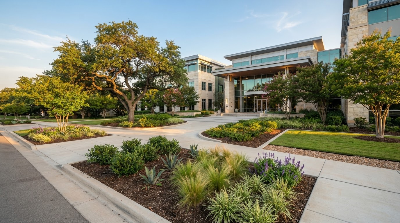 Commercial Landscaping Spring