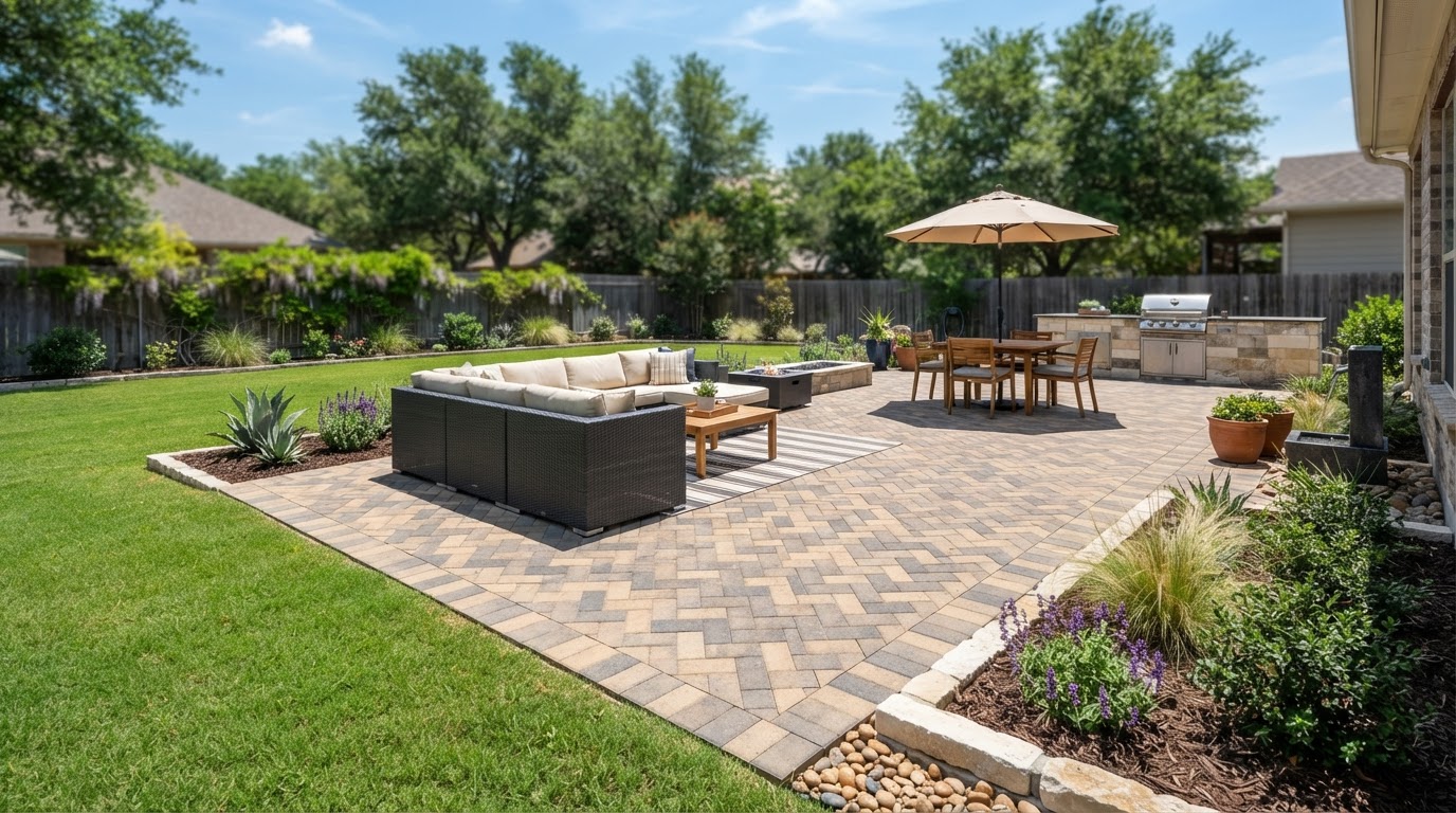 Paver Patios & Walkways Spring