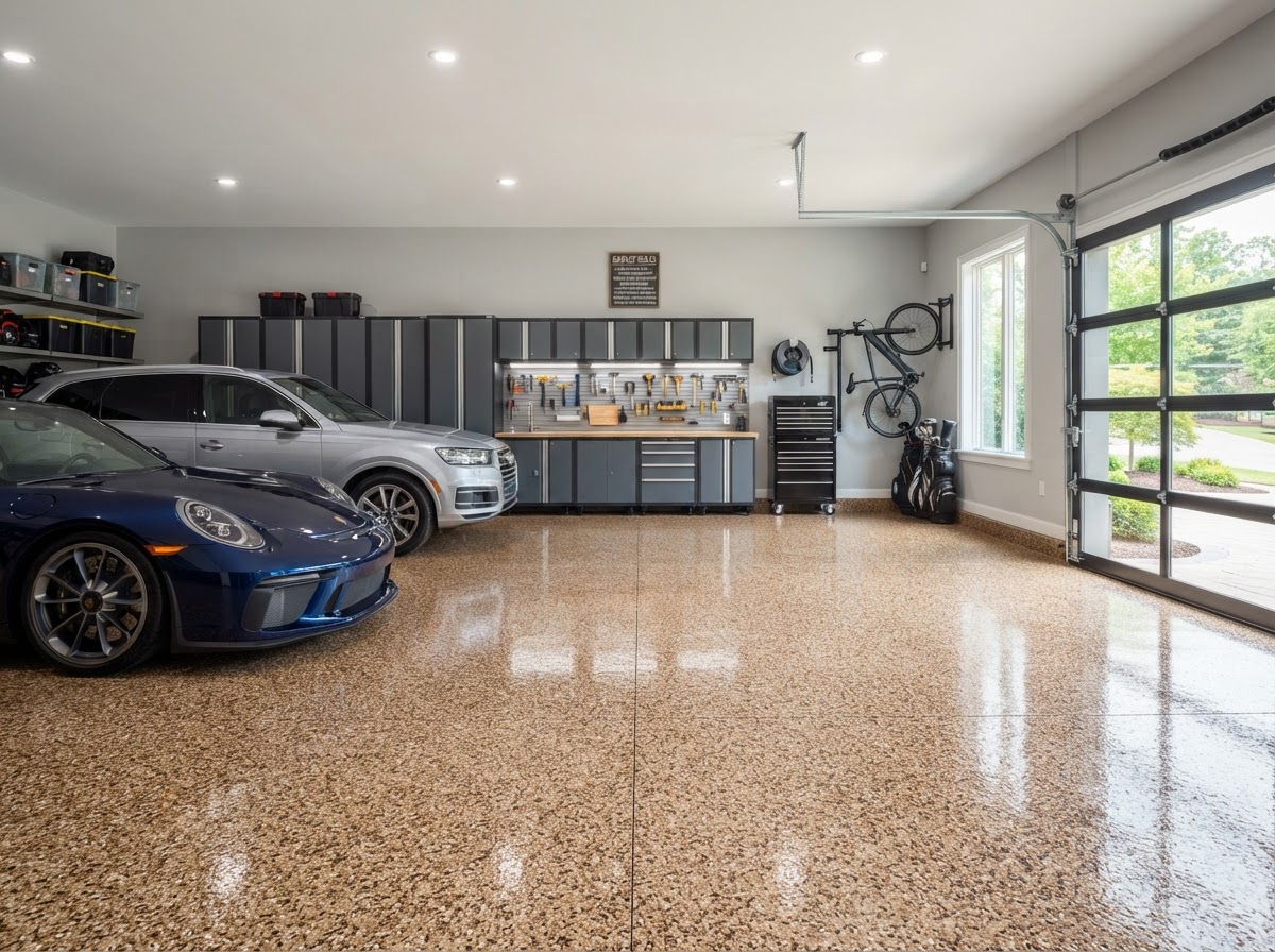 Decorative Flake Flooring