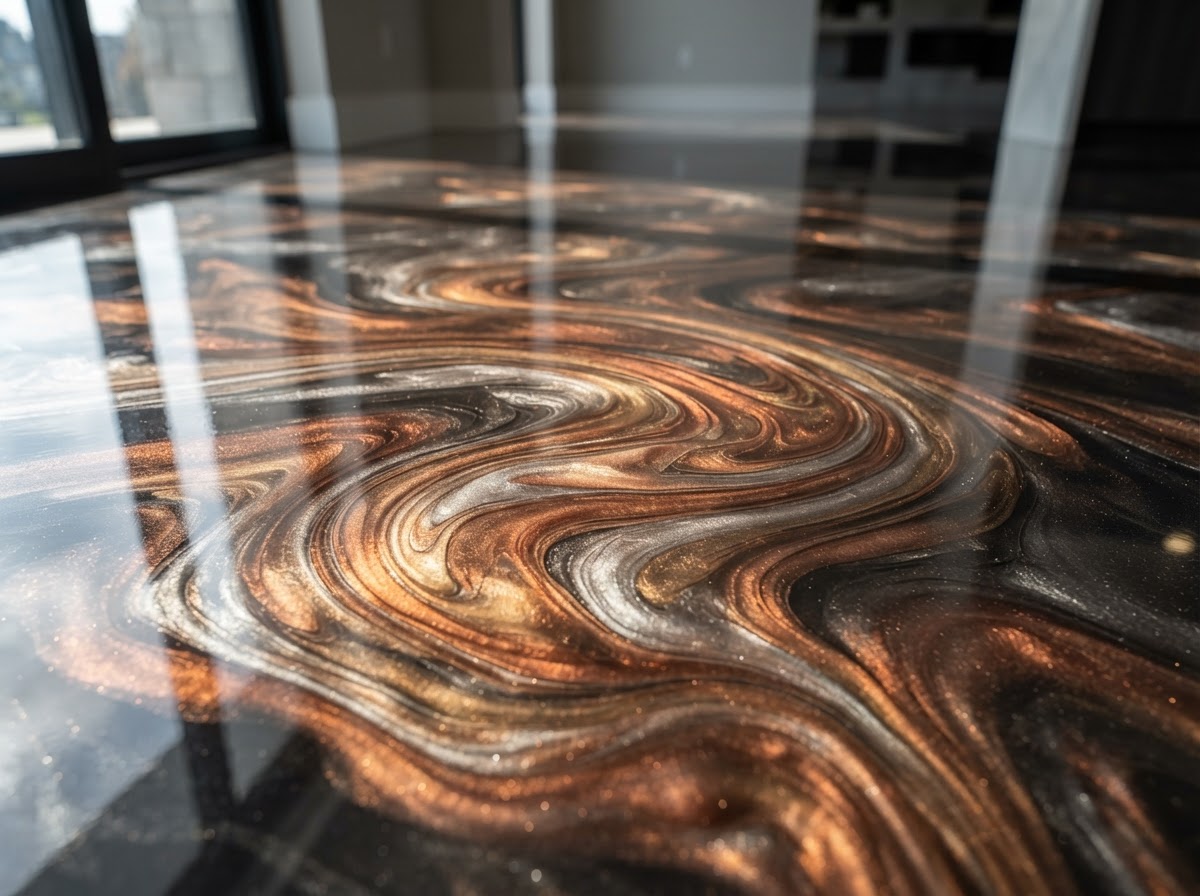 Metallic Epoxy Flooring