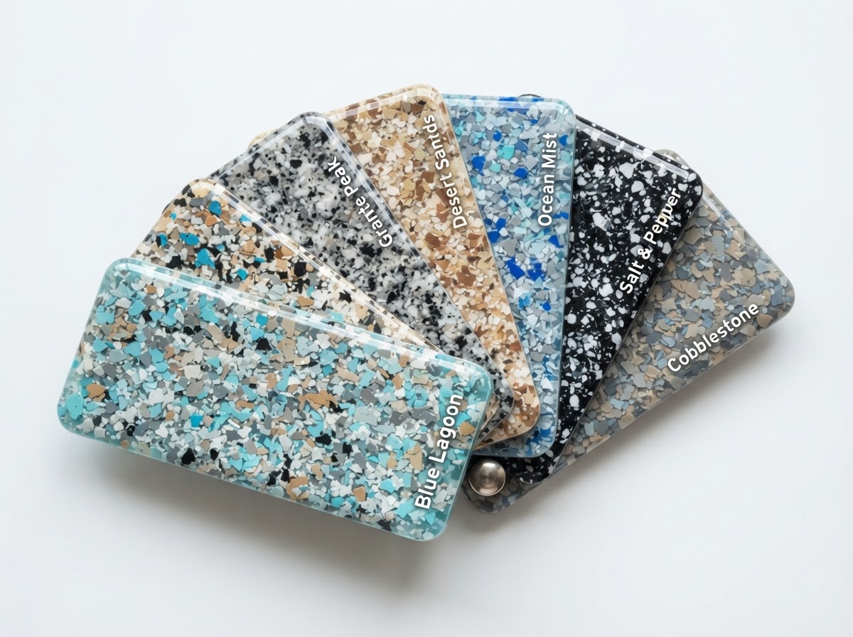 Aqua Flake Blend