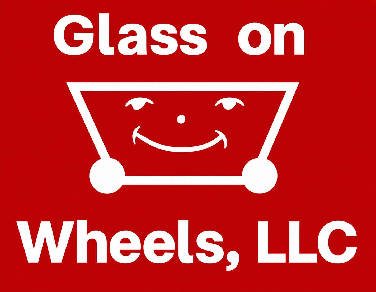 Glass on Wheels, LLC Official Logo