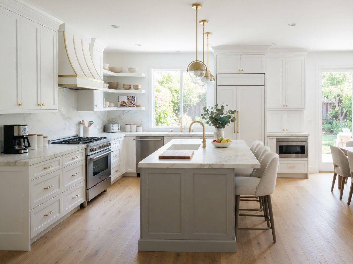 Crisp White Kitchen Refresh