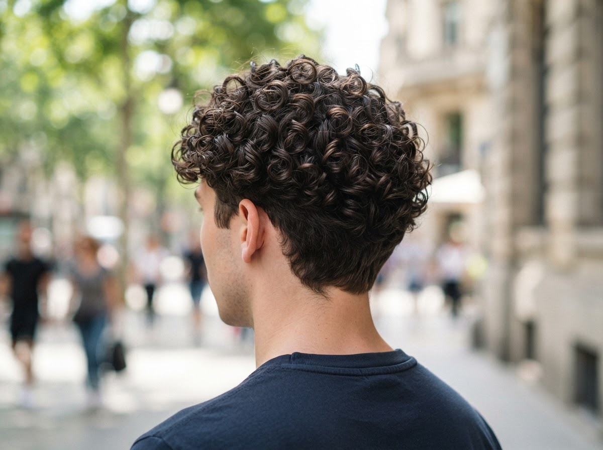 Permanent Curls (Short Hair / Men's)