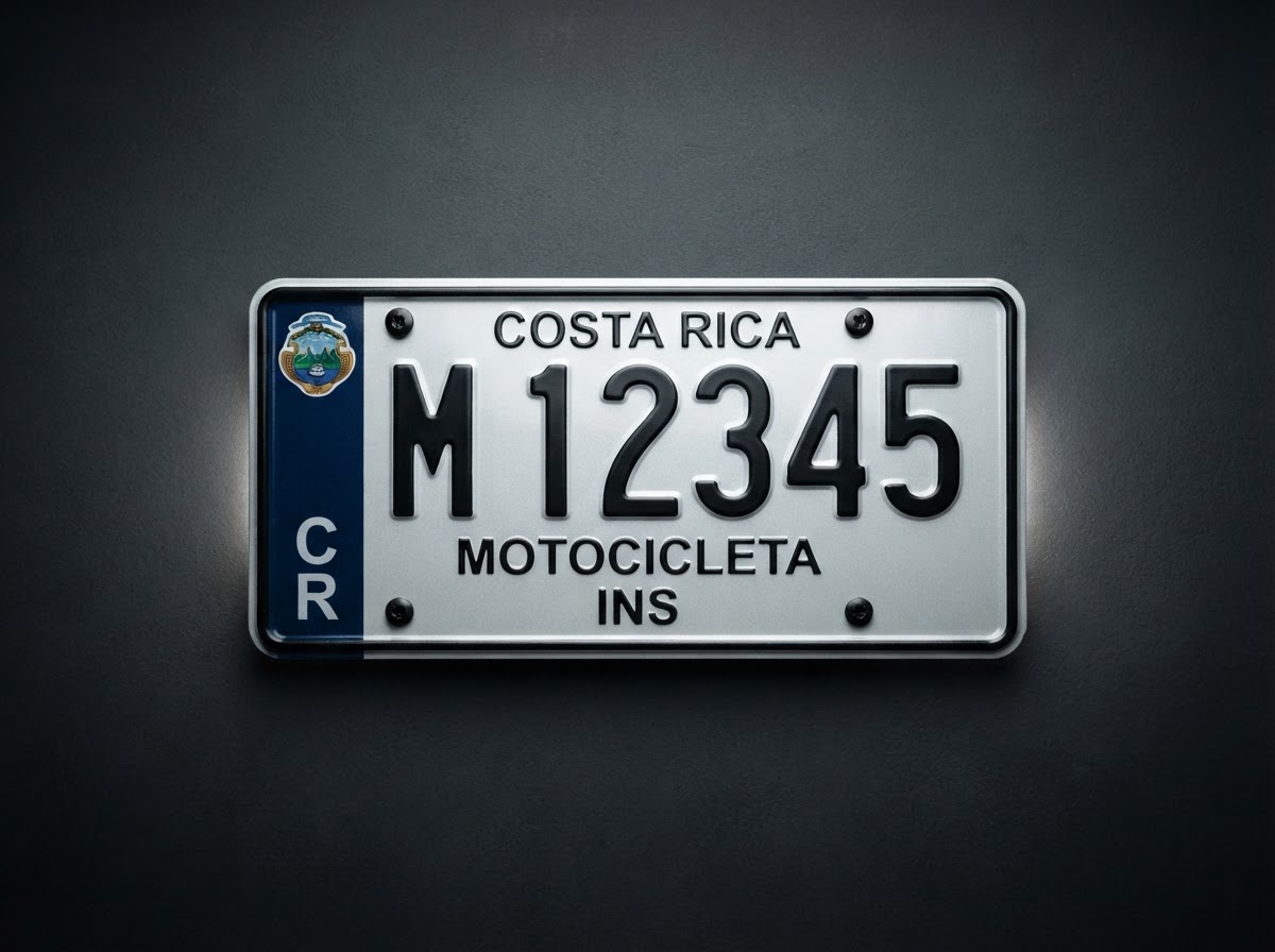 Placa vehicular duplicada fabricada por PLAKA VID ECUADOR en Guayaquil