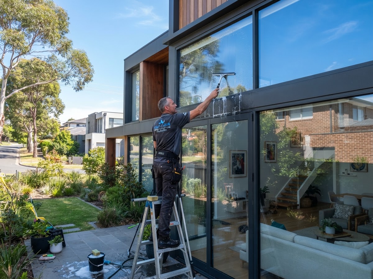 Residential Window Cleaning - Melbourne & Surrounding Suburbs · Houses, townhouses & apartments