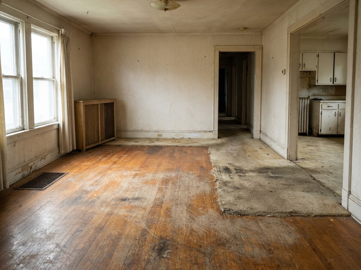 Hardwood Throughout — Before