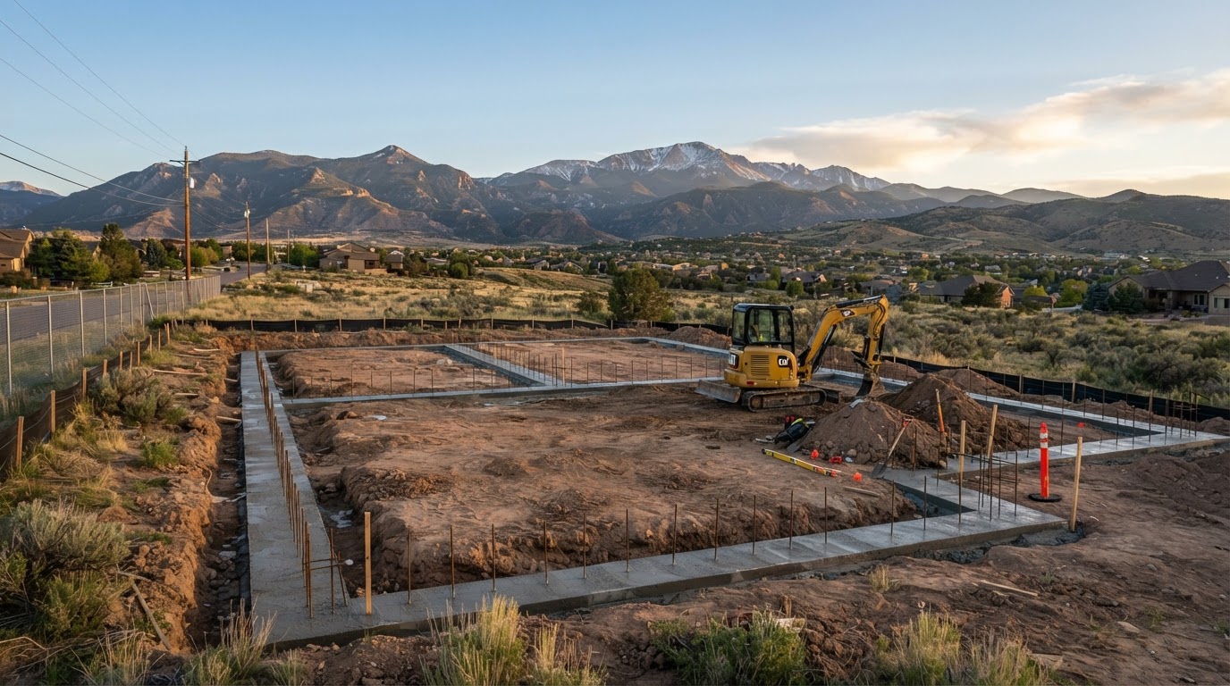 Trenching, Footings & Rebar Layout