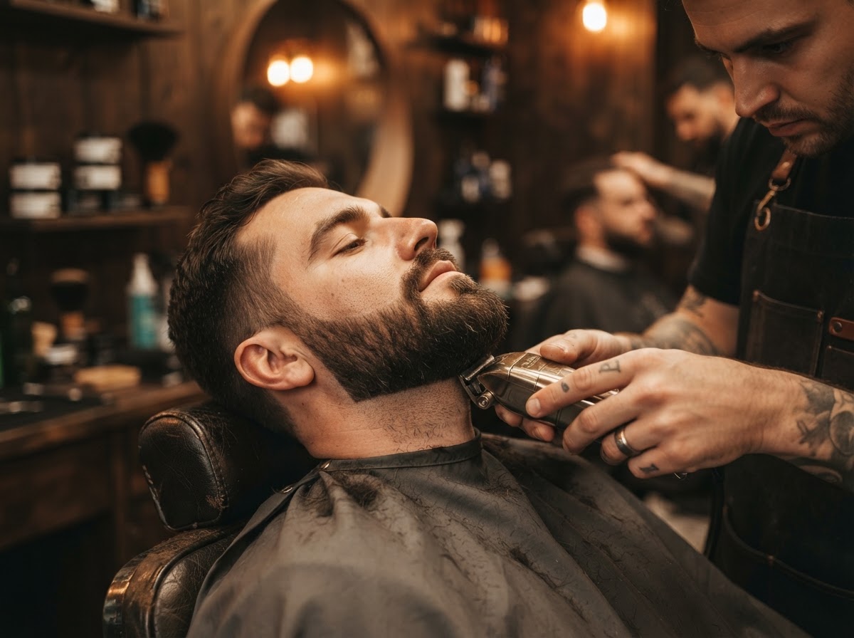 Beard sculpting