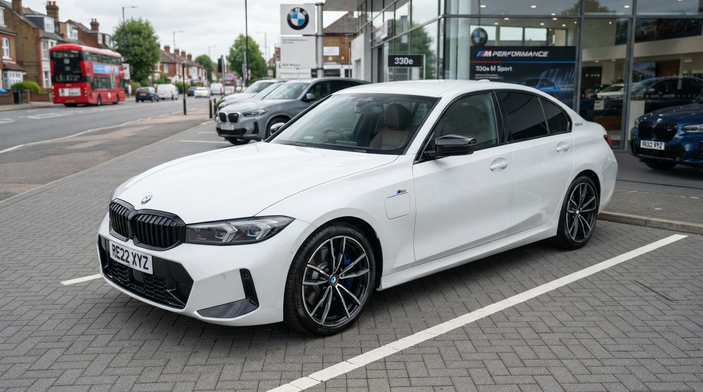 2022 BMW 3 Series — exterior, front three-quarter