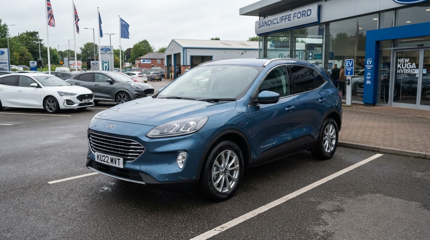 2022 Ford Kuga — exterior, front three-quarter