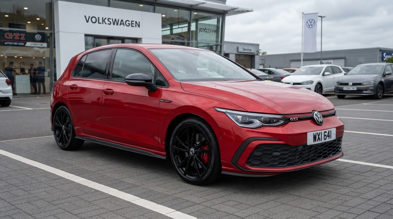 2021 Volkswagen Golf — exterior, front three-quarter