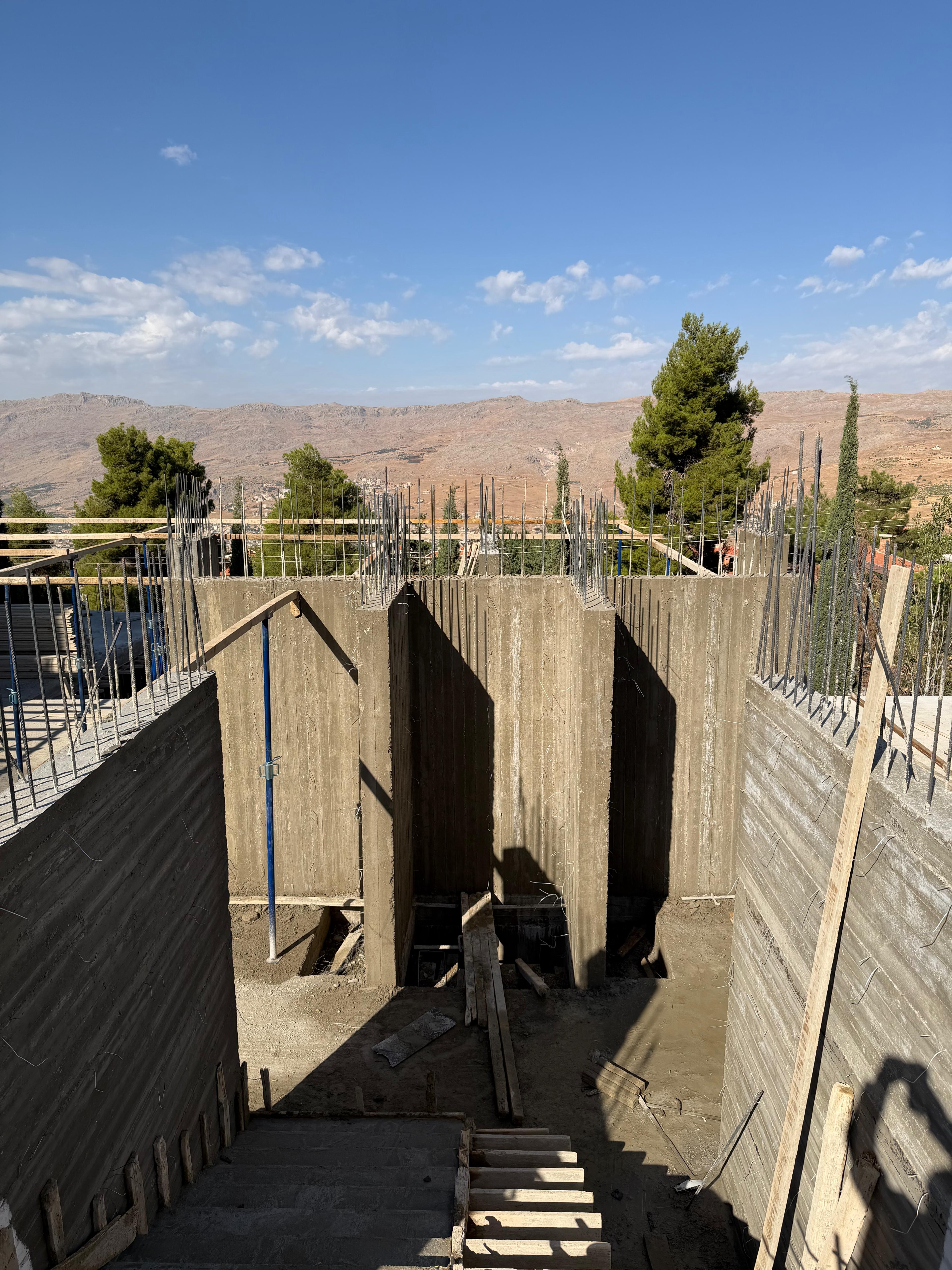 Horizon Residences Bloudan construction — Shear Walls & Core