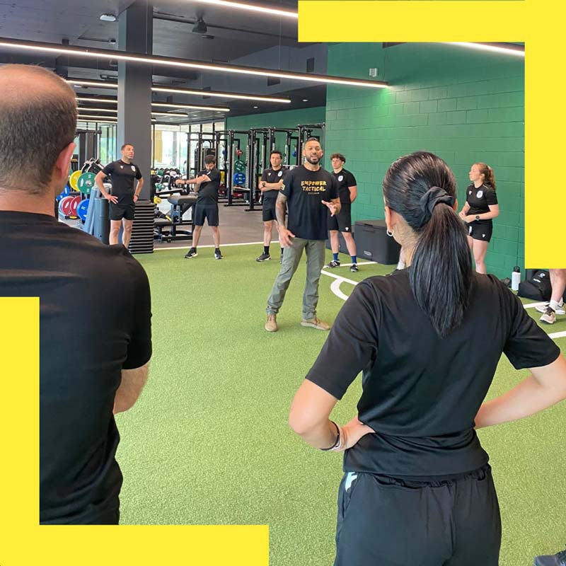 Mindset training session with Empower Tactical