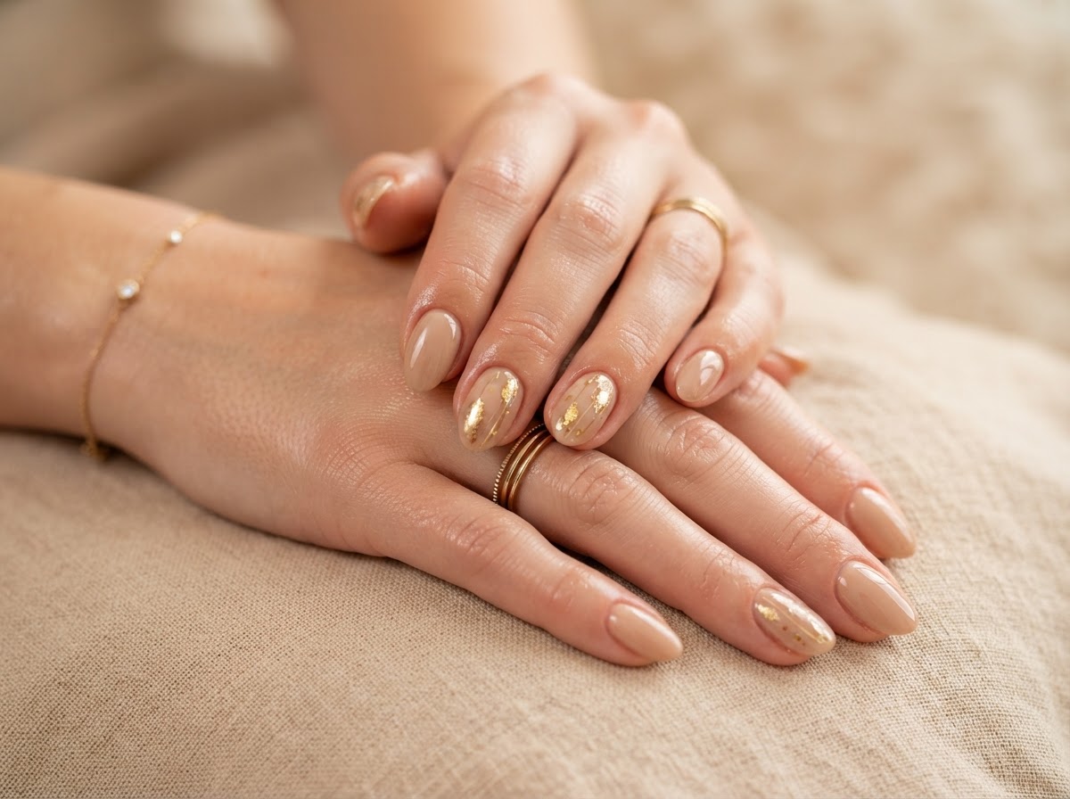 Gel manicure and nail art at Fresa y Chocolate Coral Way