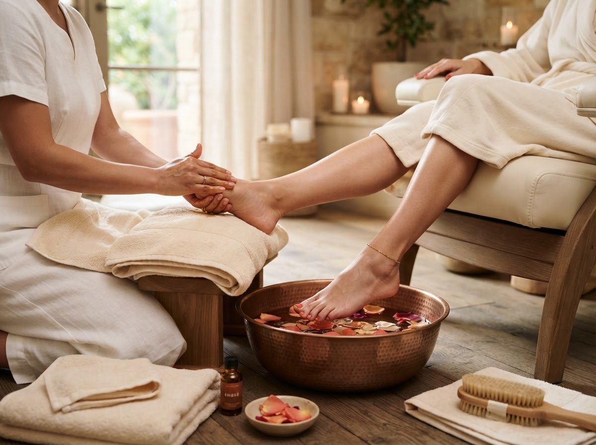 Pedicure room