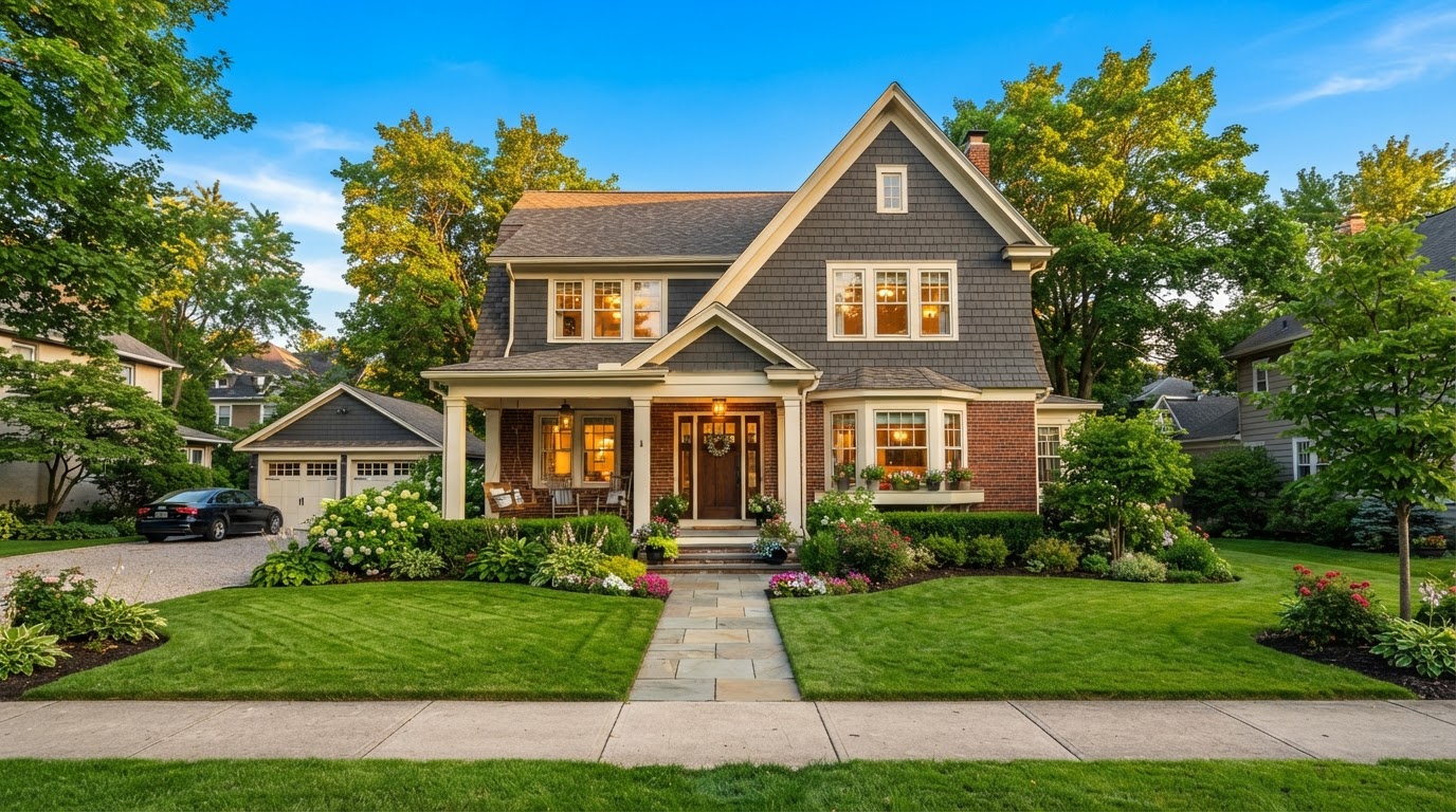 A Western New York home on install day with the Pure Way system at the point of entry