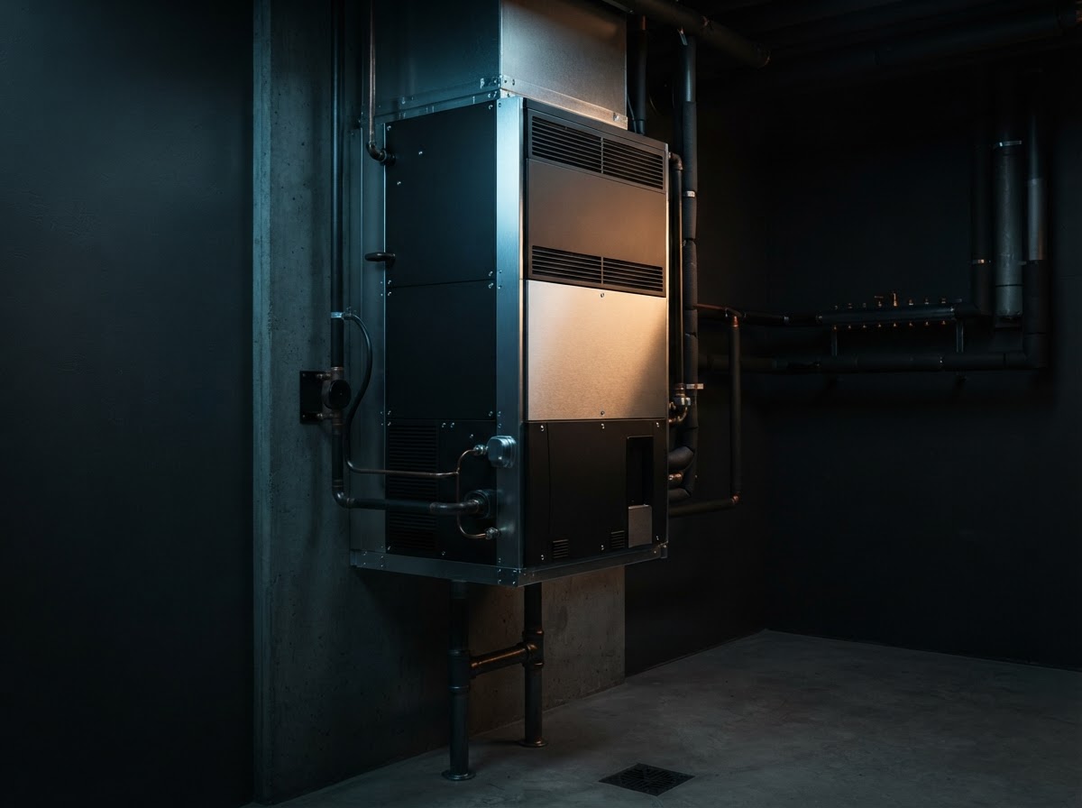 Premium indoor HVAC air handler unit
