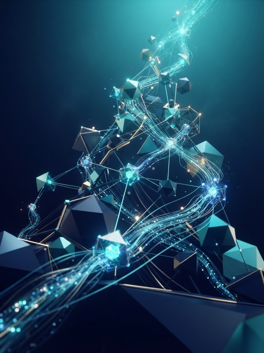 Abstract representation of strategy and growth