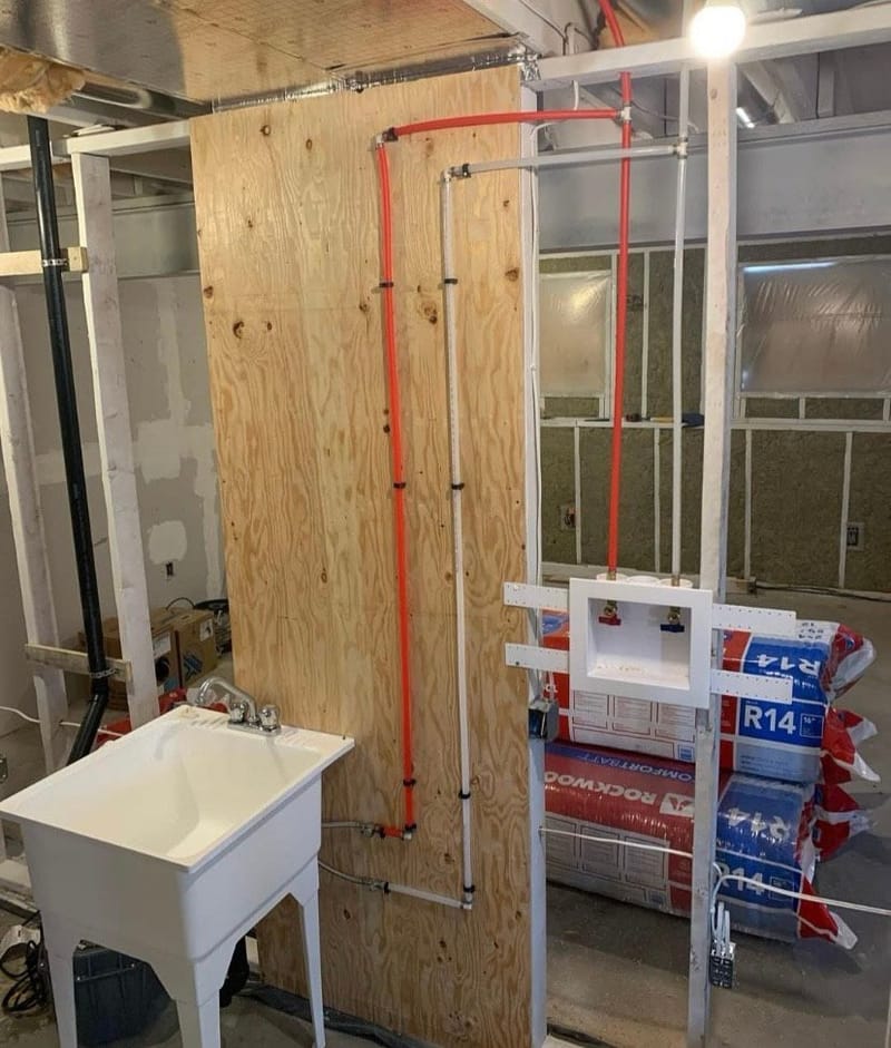 Acrylic Tub Surround & In-Wall Rough-In